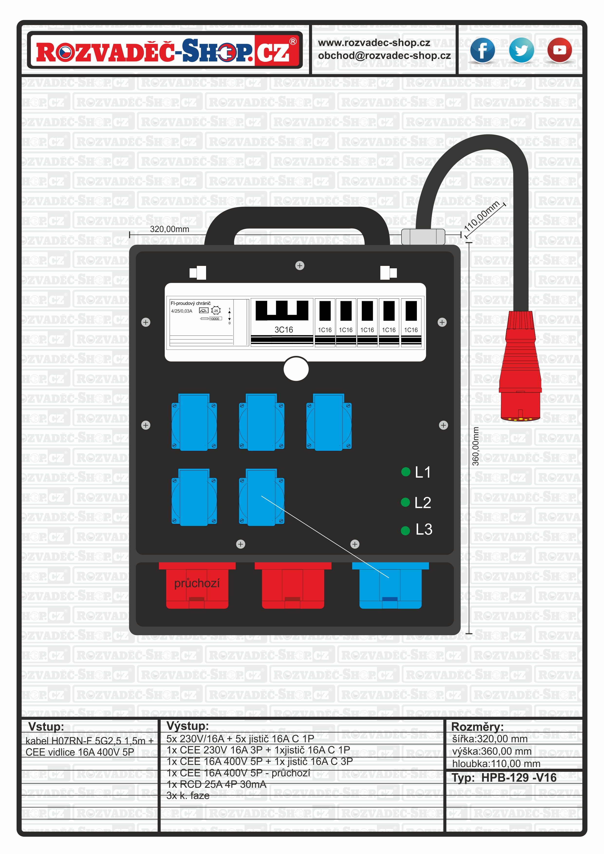 HPB-129-V16 F